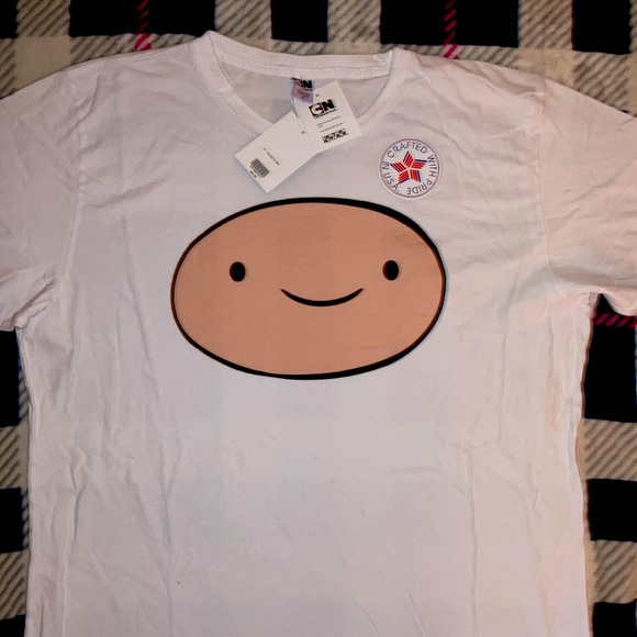 Adventure Time With Finn & Jake Finn Face T-shirt - Picture 2 of 4